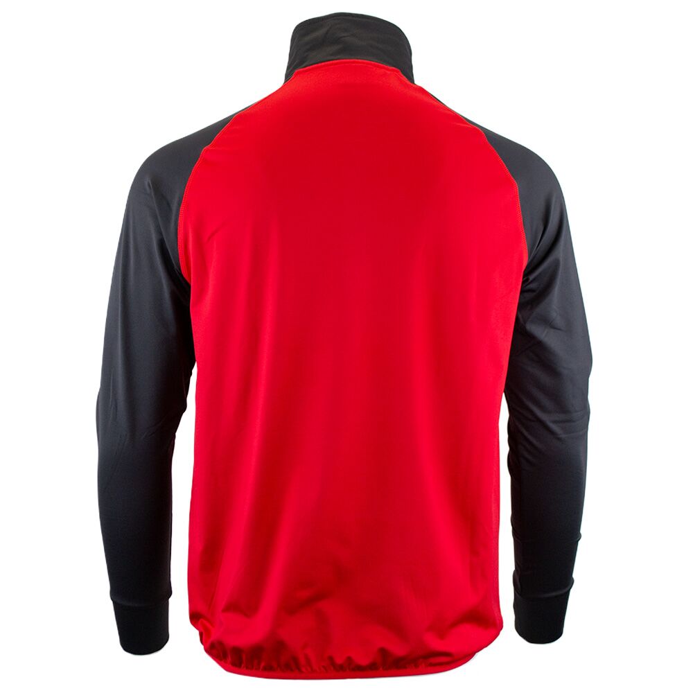 Elite Quarter Zip - Red/Charcoal - Image 2
